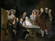 Francisco de Goya The Family of the Infante Don Luis Sweden oil painting artist